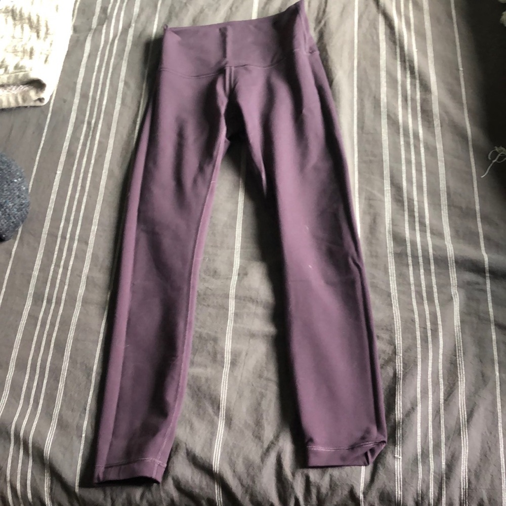 Purple lululemon 7/8 high times